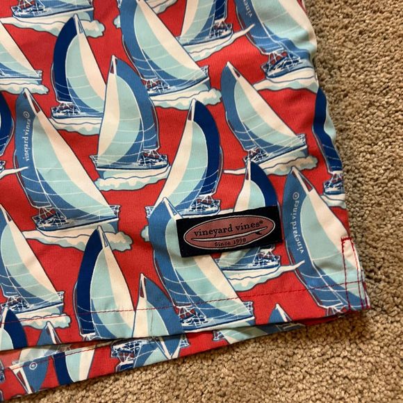 Men’s Vineyard Vines Swimming Trunks Size Large - Picture 7 of 10